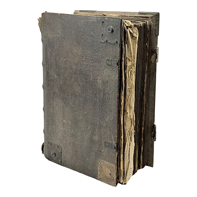 Bible de Luther « Biblia », volume in-folio, frontispice gravé par Andreas Nunzer, probablement Nuremberg, 1re moitié du XVIIIe s.
