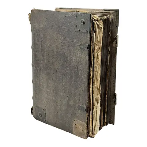 Bible de Luther « Biblia », volume in-folio, frontispice gravé par Andreas Nunzer, probablement Nuremberg, 1re moitié du XVIIIe s.
