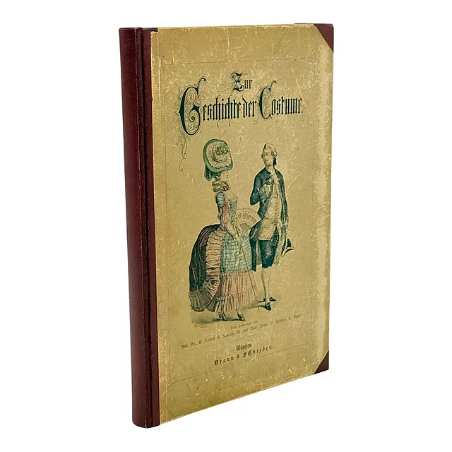 «Sulla storia dei costumi», Münchener Bilderbogen di Braun & Schneider, xilografie colorate