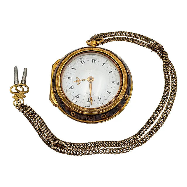 Daniel de St Leu, heren spindelzakhorloge met kwartierrepetitie voor de Ottomaanse markt