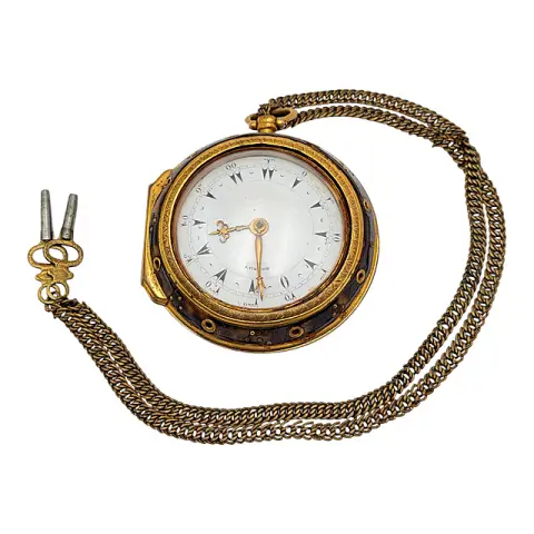 Daniel de St Leu, heren spindelzakhorloge met kwartierrepetitie voor de Ottomaanse markt