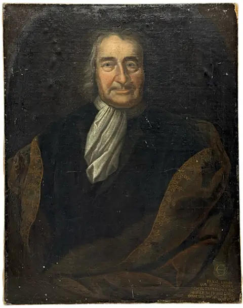 Portret van de keurvorstelijk Trierese geheimraad Franz Joseph von Umbscheiden, barokportret
