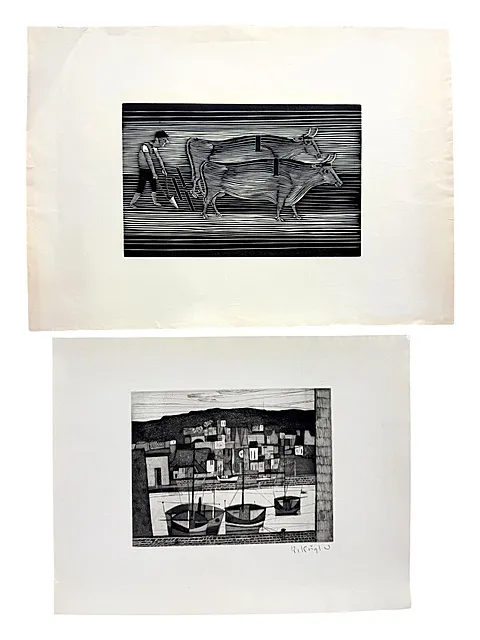 Gerhard Marcks et Rudolf Kügler, deux éditions annuelles du Kasseler Kunstverein, 1954 et 1957/58