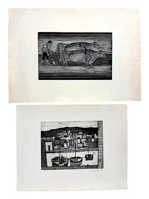 Gerhard Marcks et Rudolf Kügler, deux éditions annuelles du Kasseler Kunstverein, 1954 et 1957/58