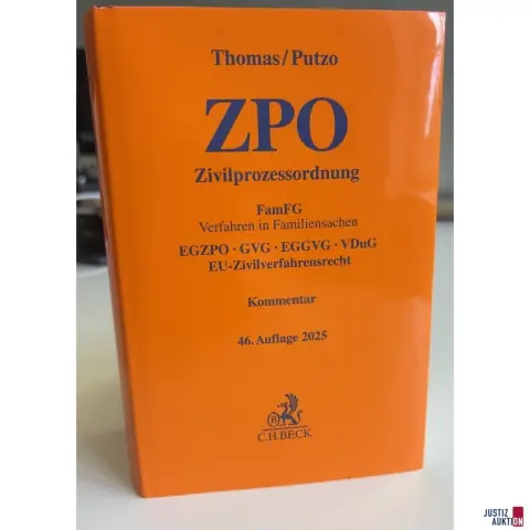 Thomas/Putzo, ZPO-commentaar, 46e druk 2025, gebruikt