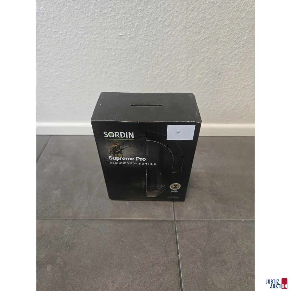 Sordin Supreme Pro – protección auditiva electrónica de orejeras