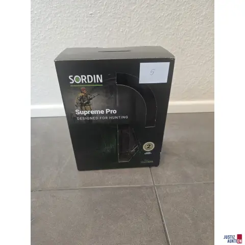 Sordin Supreme Pro – واقية سمع إلكترونية بأغطية أذن