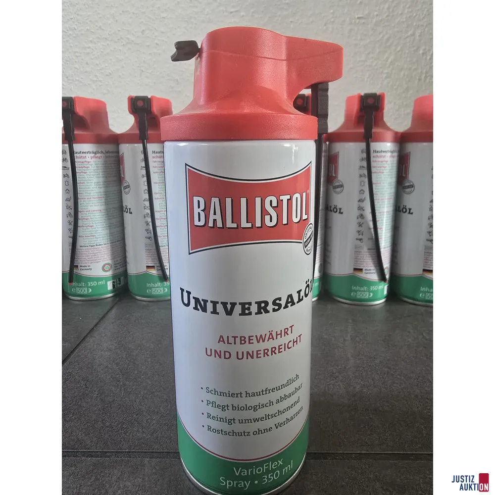 10 x Ballistol Universalöl VarioFlex 喷雾，每瓶 350 毫升