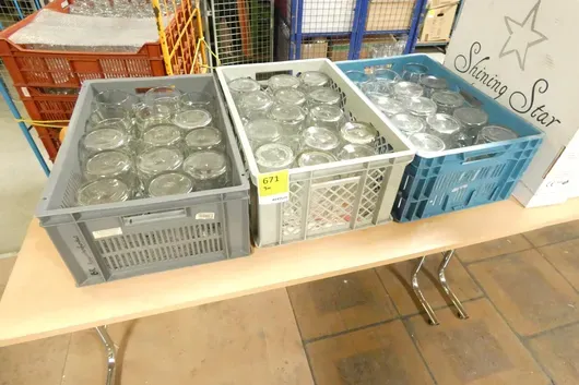 Lot bierpullen