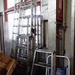 Aluminium trapkladder