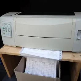 Imprimante à aiguilles, marque : Lexmark