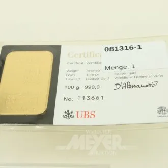 Goudbaar UBS