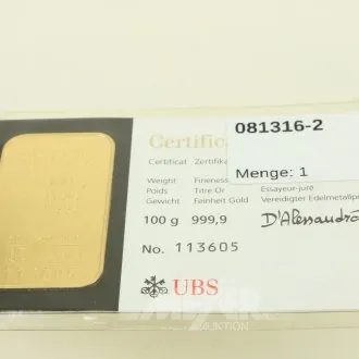 Goudbaar UBS
