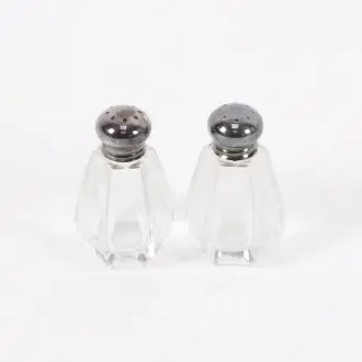 Pair of salt and pepper shakers