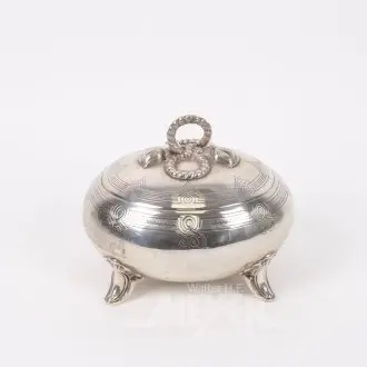 Deckeldose, vierfüßig