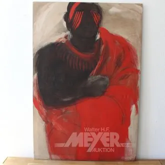 Schilderij 'Stammesmann'