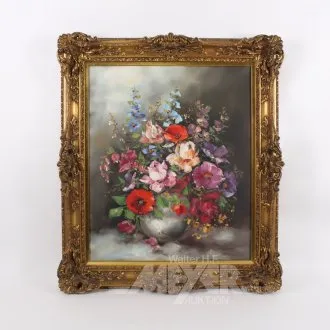 Schilderij, "Bloemstilleven"