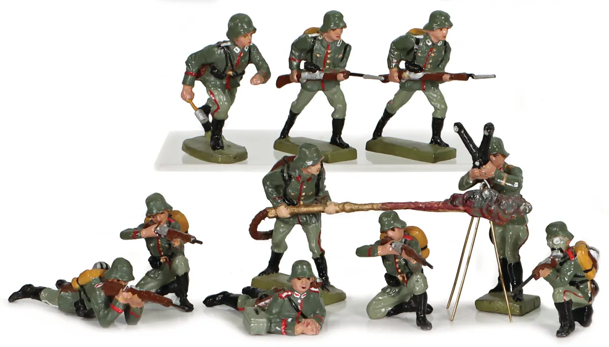 LINEOL, ELASTOLIN – Conv., soldats