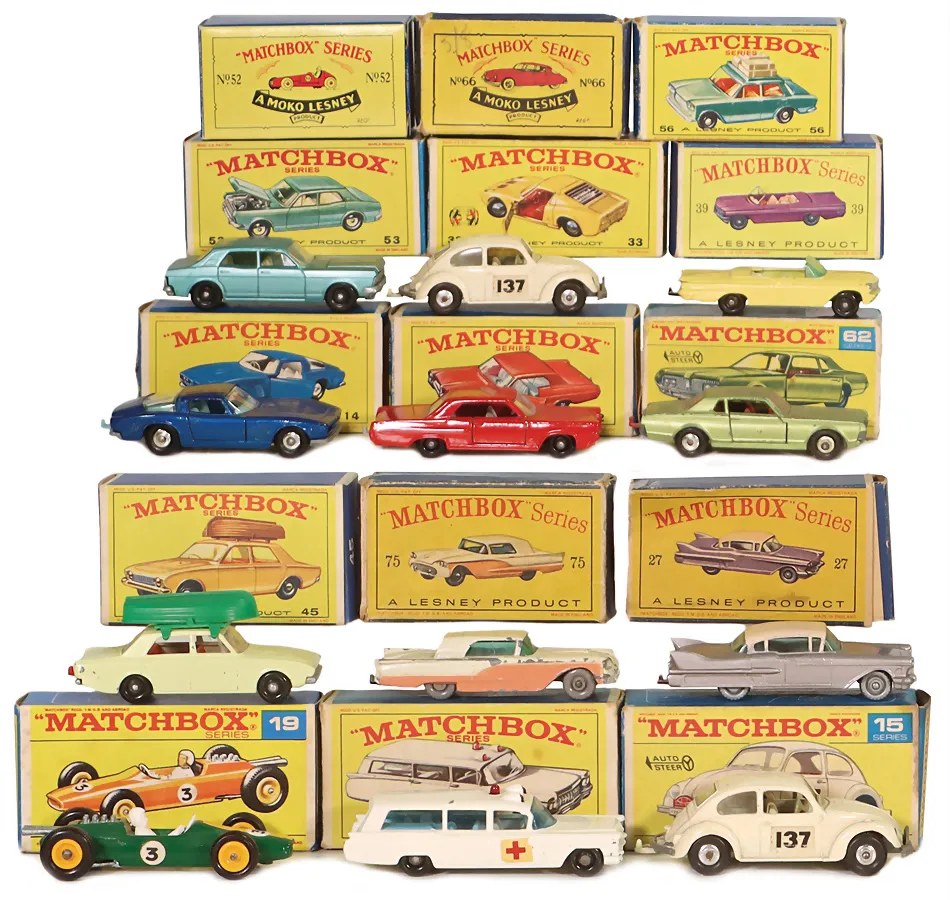 MATCHBOX – Lot voitures, sportives et voitures de course