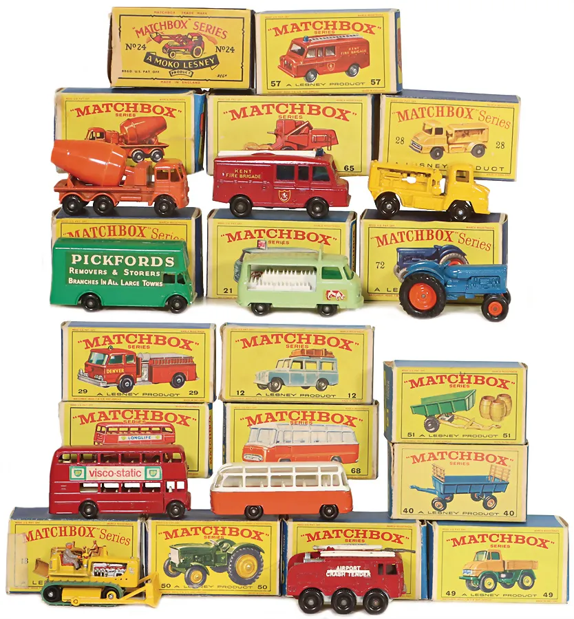 MATCHBOX – Sada nákladních a užitkových vozidel