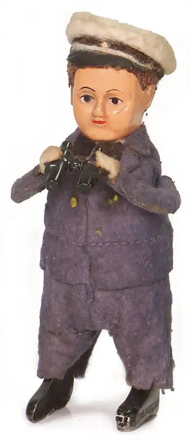 SCHUCO – Figurine dansante, marin avec jumelles