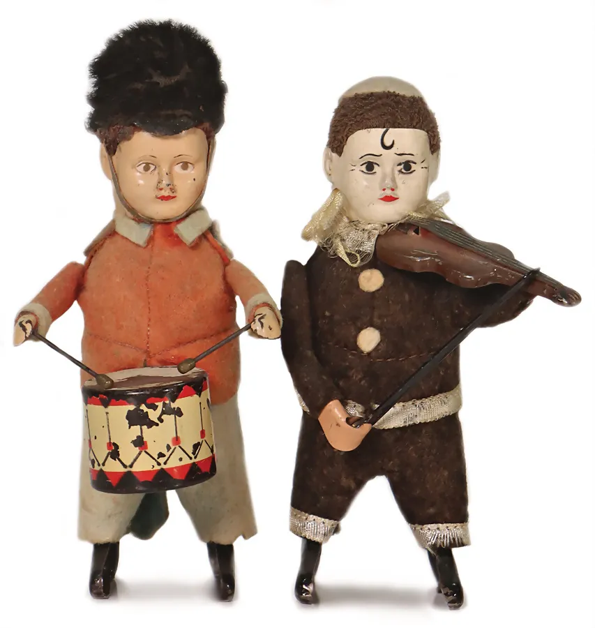 SCHUCO – Figurine dansante, 2 pièces