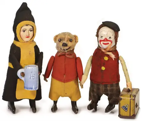 SCHUCO – Figurine dansante, 3 modèles