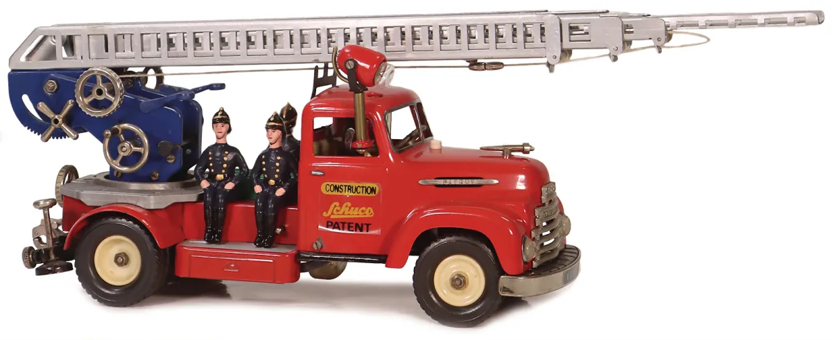 SCHUCO – Camion de pompiers avec échelle pivotante