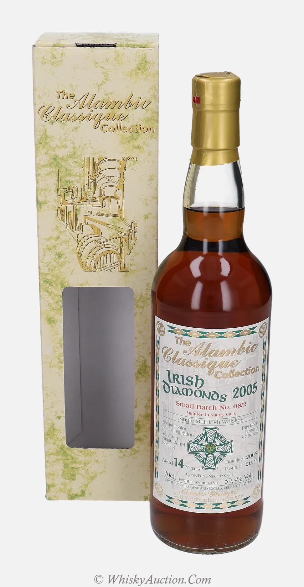 Irish Diamonds 14 år (2005 / 2019) – Alambic Classique