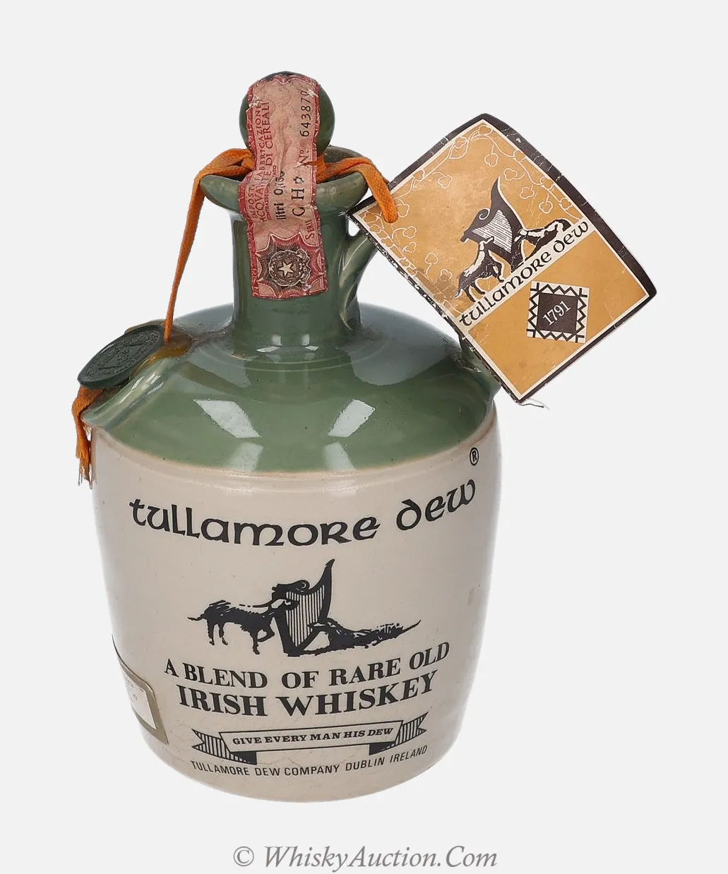 A Blend of Rare Old Irish Whisky