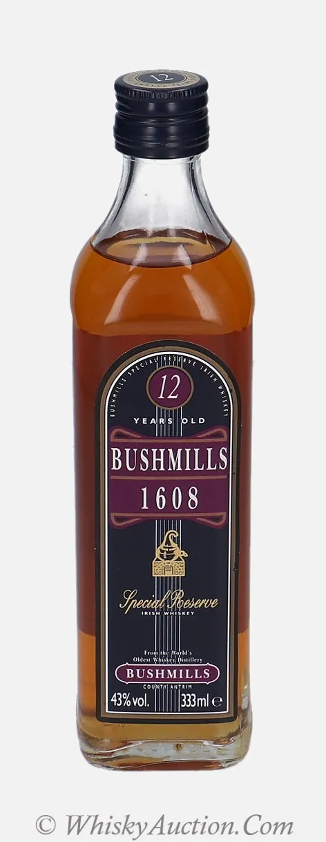Bushmills 1608 12 år