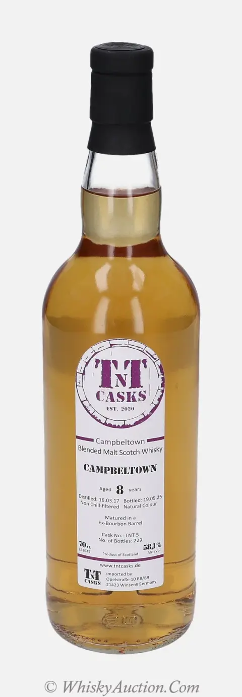 8 år (16.3.2017 / 19.5.2025) – TnT Casks