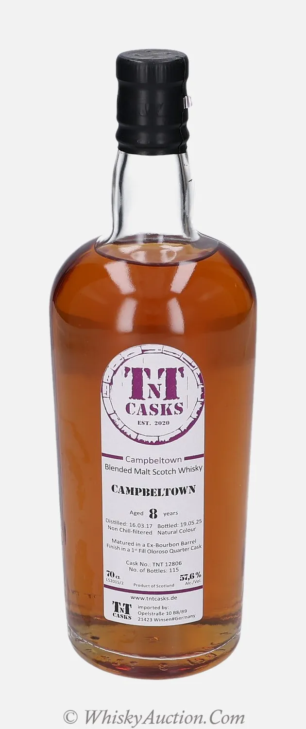 8 år (16.3.2017 / 19.5.2025) – TnT Casks
