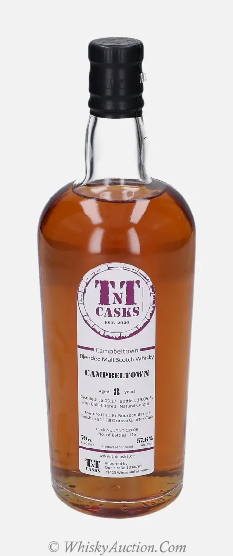 8 år (16.3.2017 / 19.5.2025) – TnT Casks
