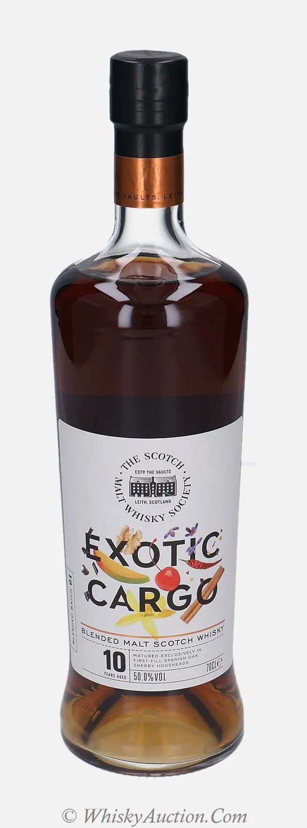 Exotic Cargo 10 år – The Scotch Malt Whisky Society