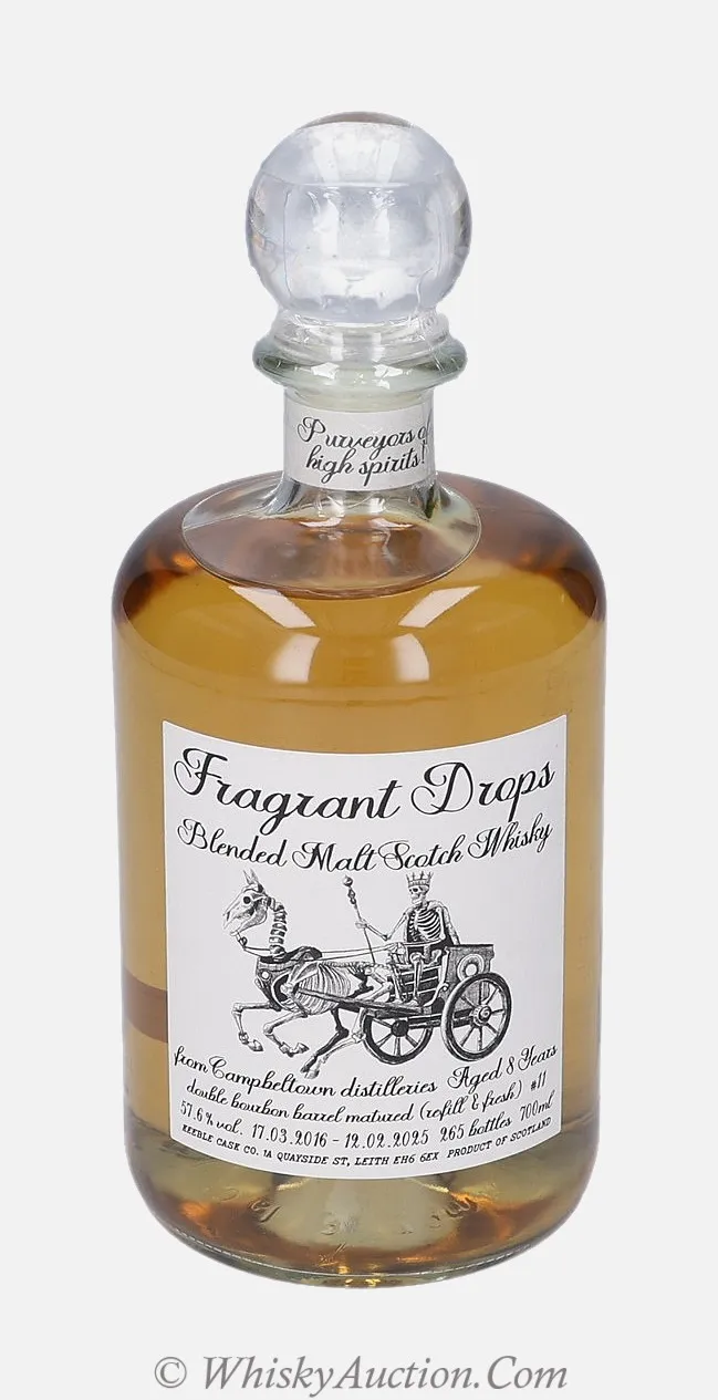Fragrant Drops 8年（17.3.2016 / 12.2.2025）– Keeble Cask Co.