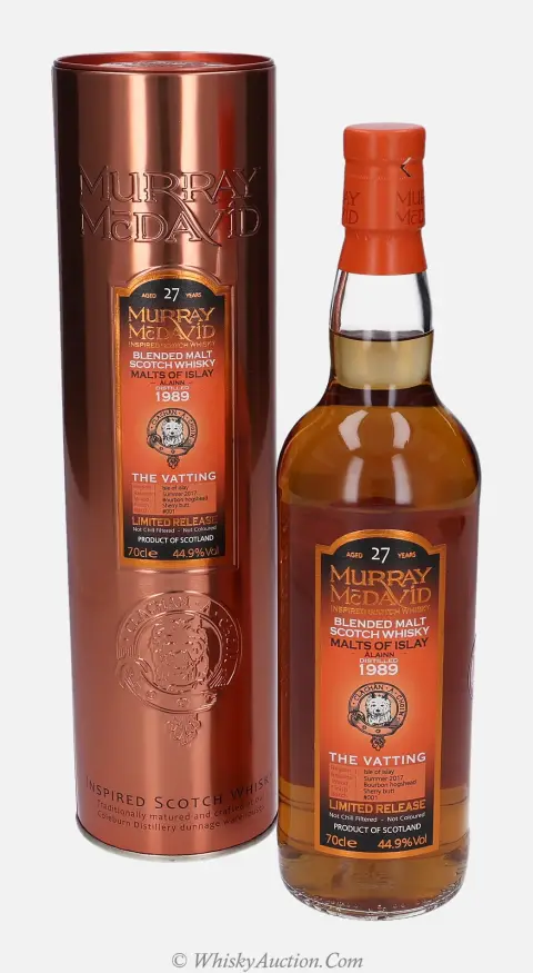 Malts Of Islay Àlainn 27年（1989 / 2017年夏）– Murray McDavid