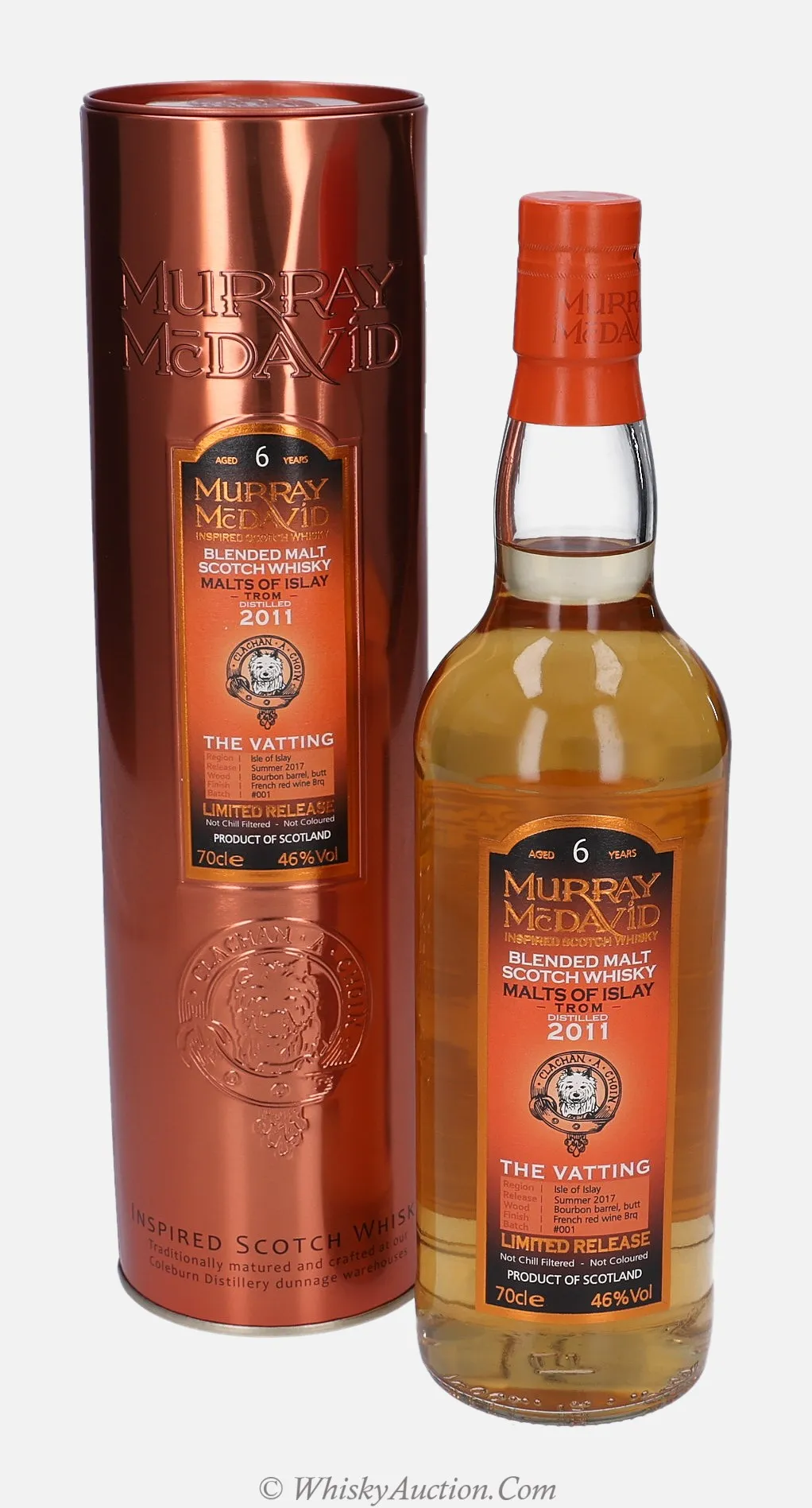 Malts of Islay -Trom- 6年（2011 / 2017年夏）– Murray McDavid