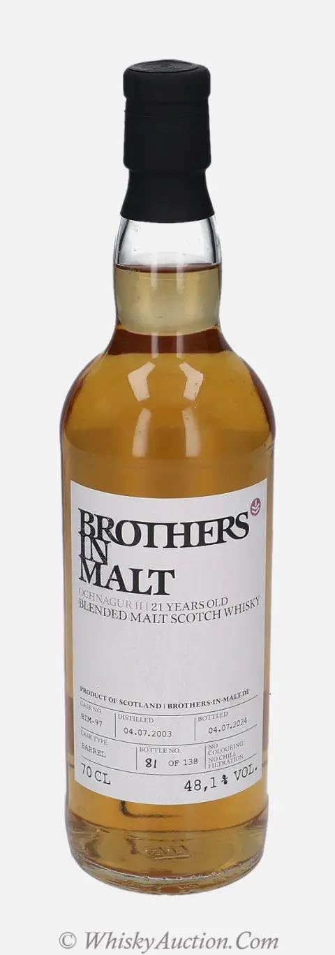 Ochnagur II 21 Jahre (2003年7月4日 / 4.7.2024) – Brothers In Malt