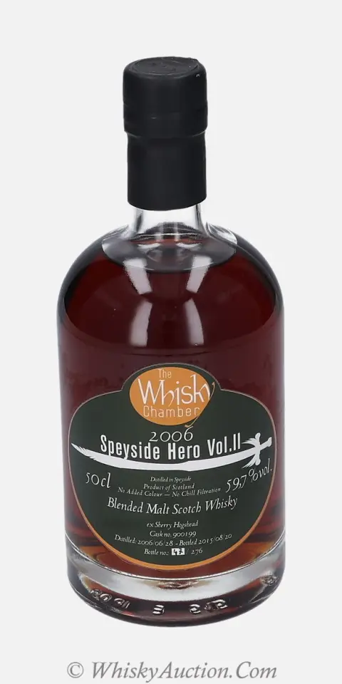 Speyside Hero Vol.II (28.6.2006 / 20.8.2015) – The Whisky Chamber