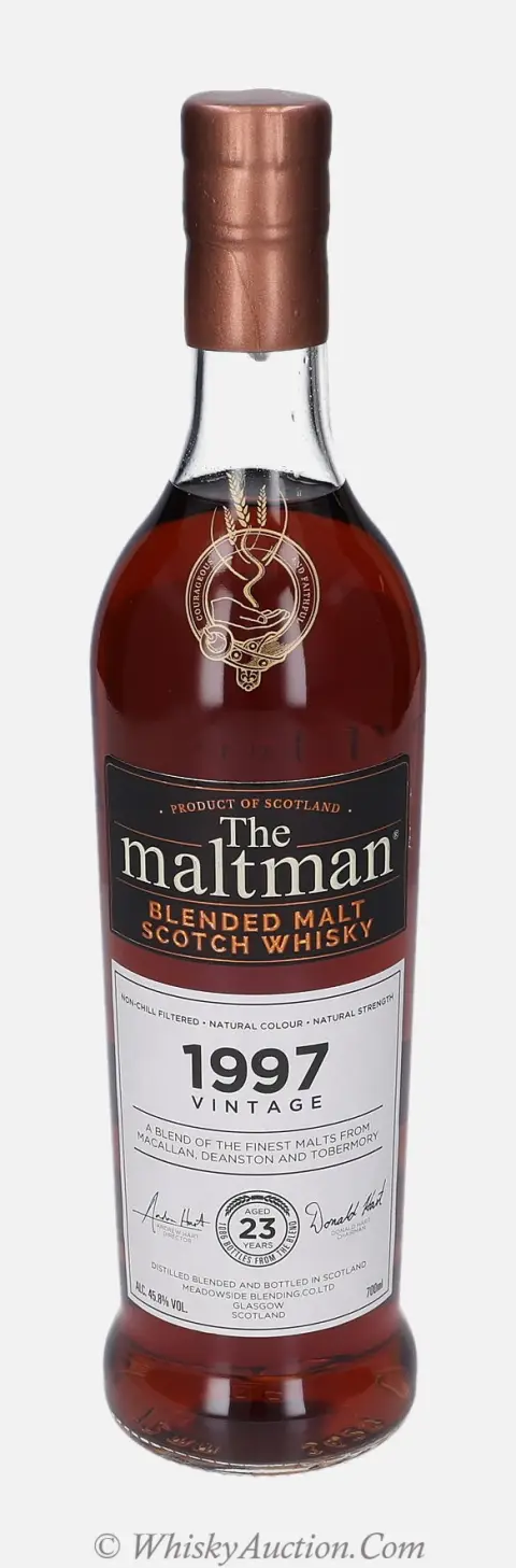 The maltman 23 år (1997) – Meadowside Blending Co. Ltd.