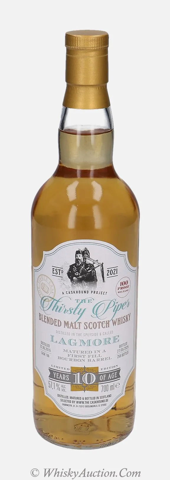 The Thirsty Piper 10 anni (22.5.2015 / 27.5.2025) – The Caskhound
