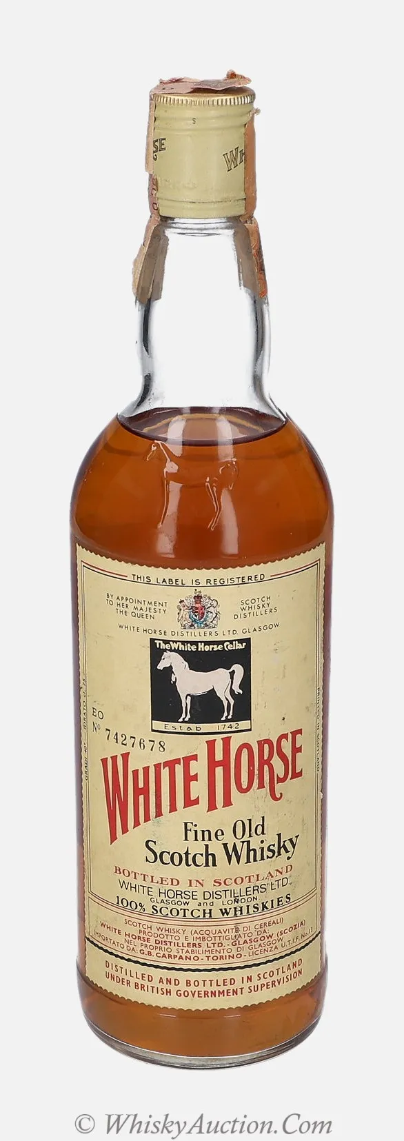 Fin gammel skotsk whisky
