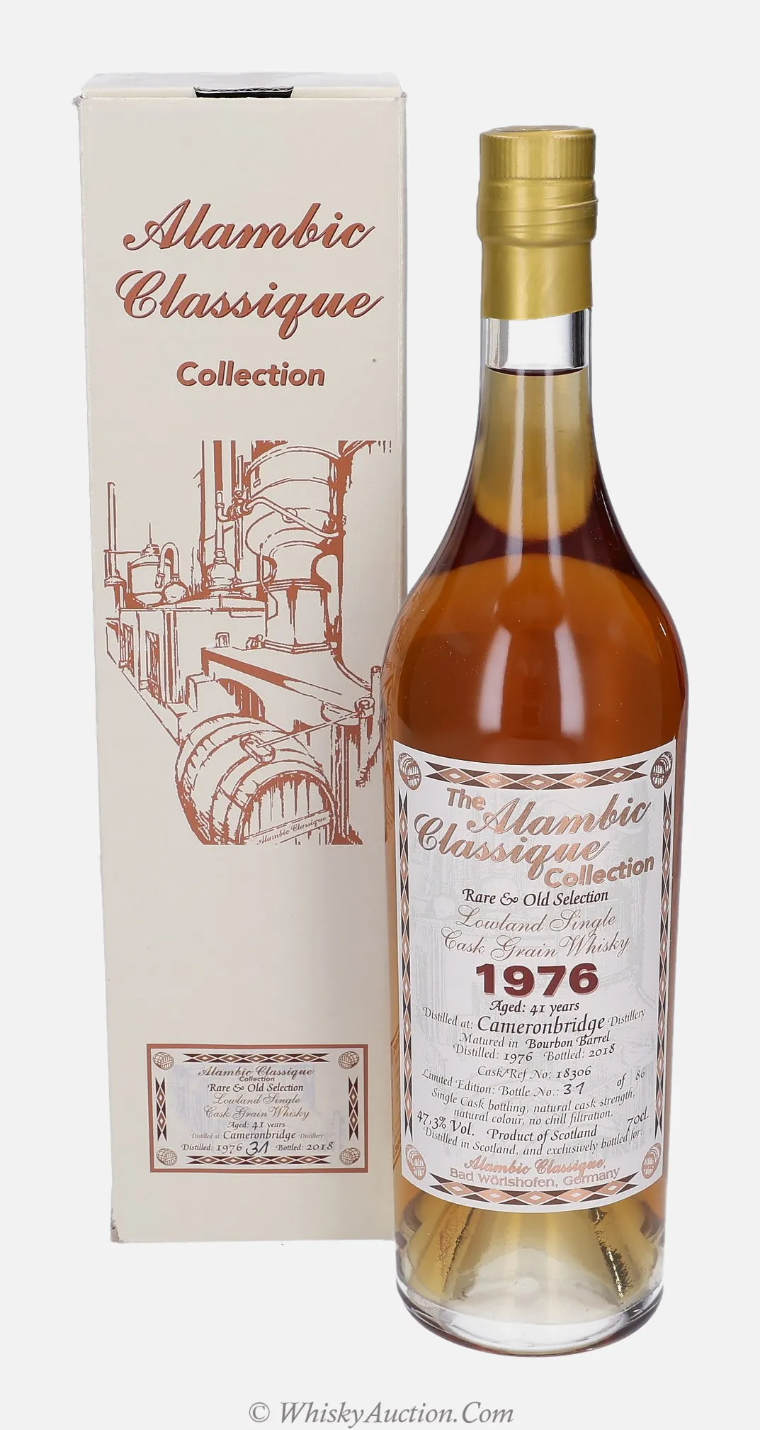 Cameronbridge Rare & Old Selection 41 år (1976 / 2018) – Alambic Classique