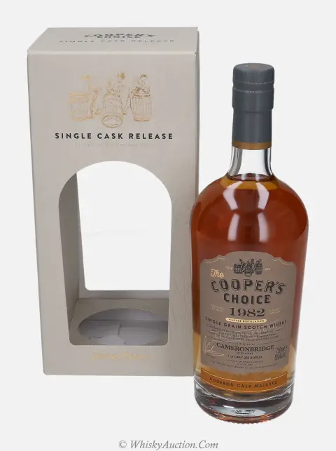 Cameronbridge The Cooper`s Choice 36 år (februar 1982 / 2018) – The Vintage Malt Whisky Co.