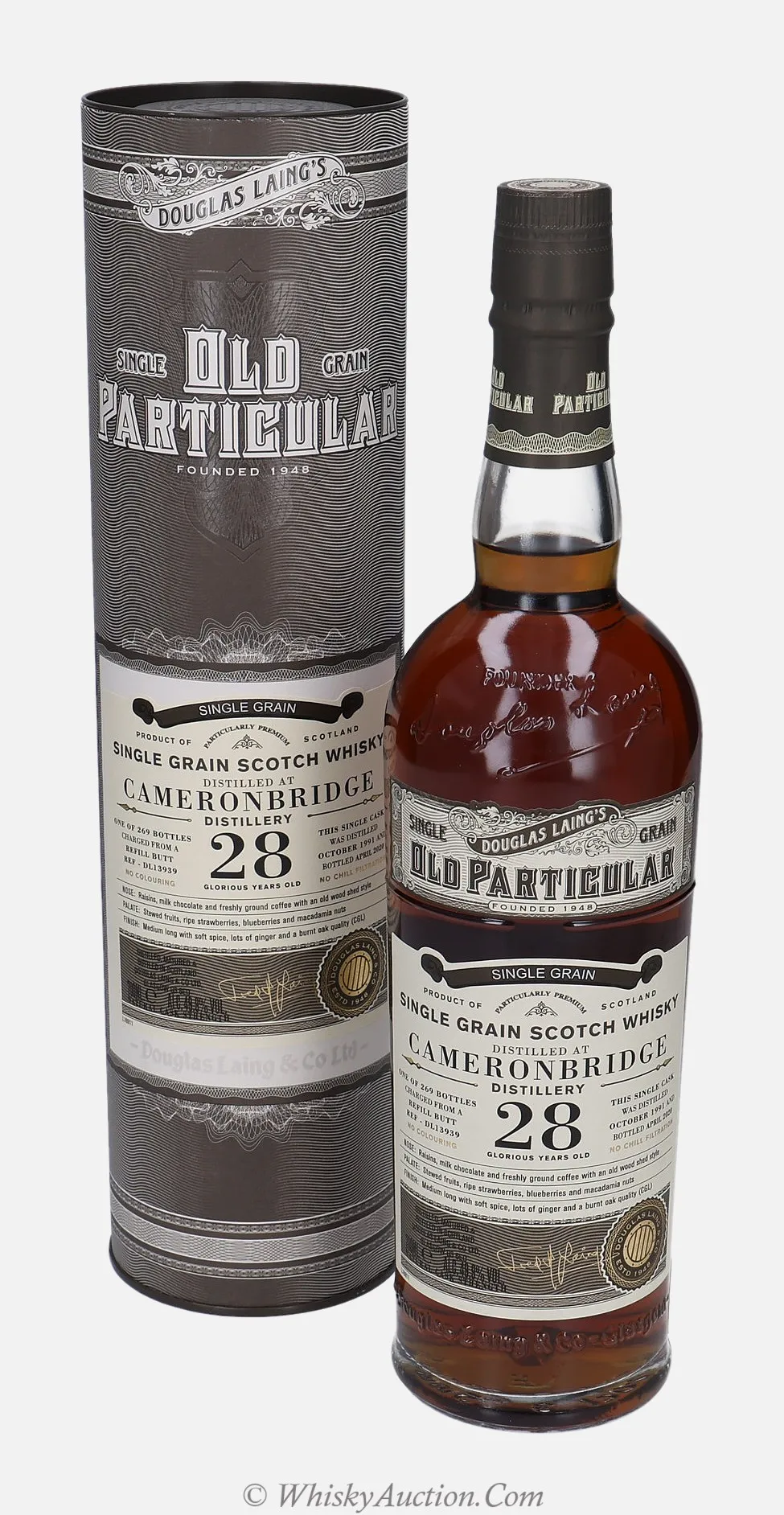 Cameronbridge Old Particular 28 år (oktober 1991 / april 2020) – Douglas Laing & Co. Ltd.