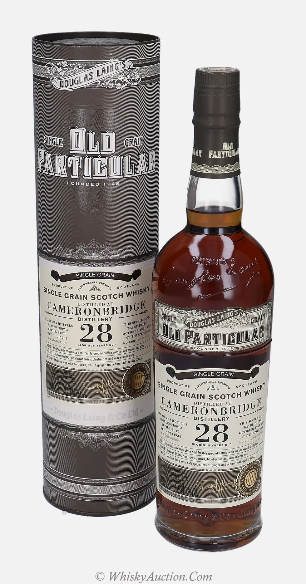 Cameronbridge Old Particular 28 år (oktober 1991 / april 2020) – Douglas Laing & Co. Ltd.