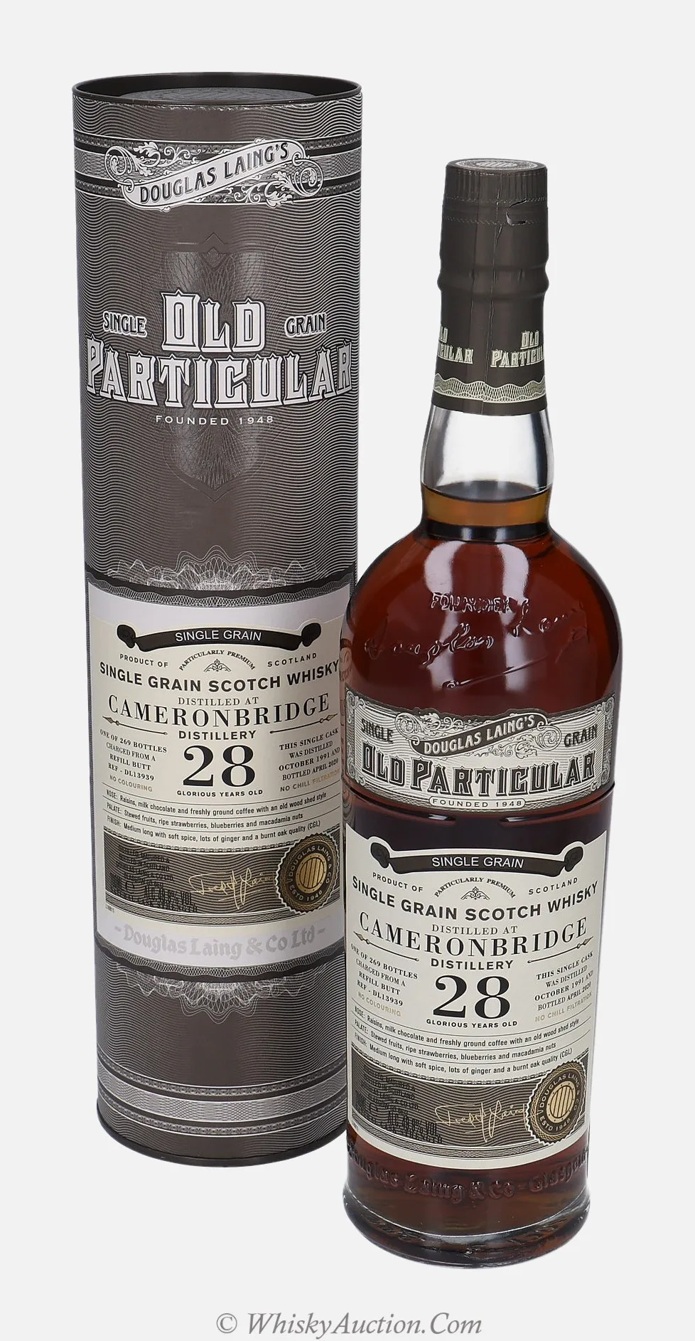 Cameronbridge Old Particular 28 år (oktober 1991 / april 2020) – Douglas Laing & Co. Ltd.