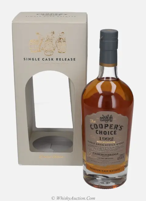 Cameronbridge The Cooper`s Choice 28 år (september 1992 / 2021) – The Vintage Malt Whisky Co.