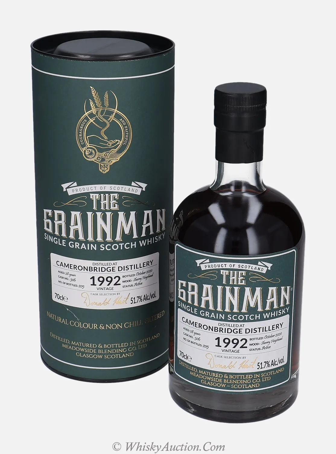 Cameronbridge The Grainman 28 år (1992 / oktober 2020) – Meadowside Blending Co. Ltd.